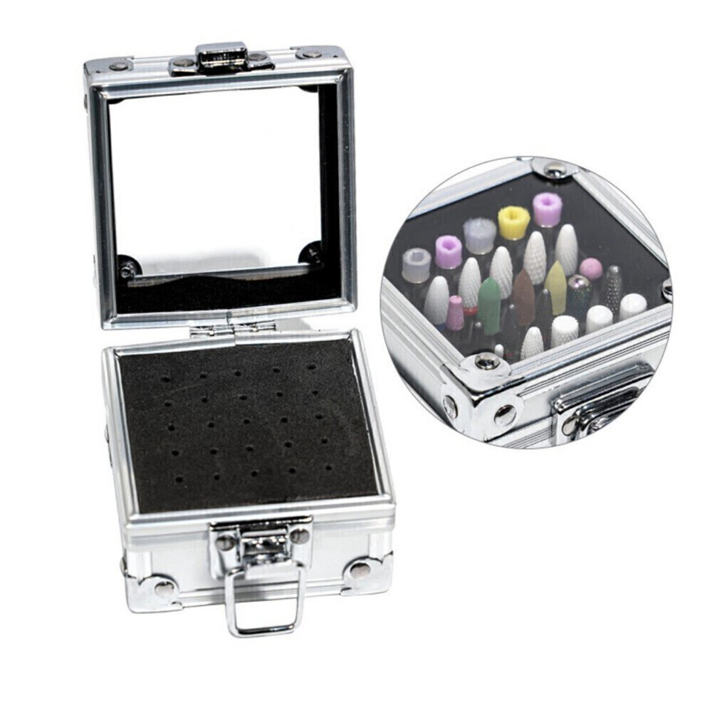 Nail Tool Storage Box In Silver - Picture 2 of 5